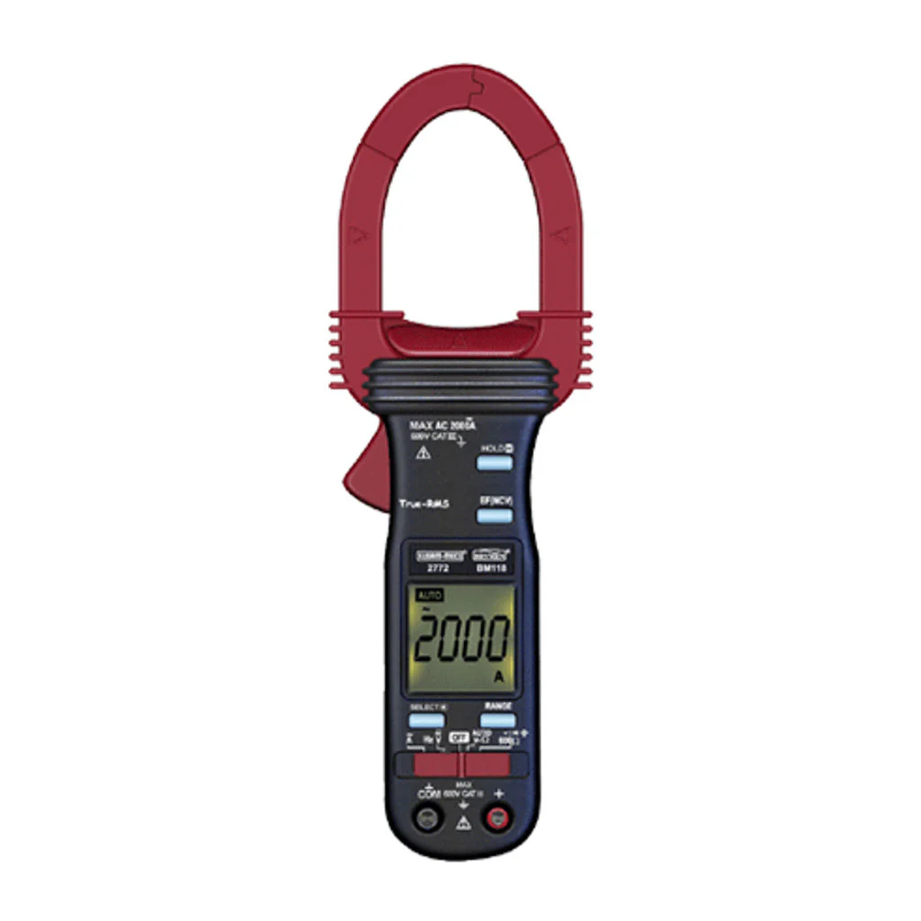 Kusam-meco True RMS Digital Clamp Meter With Non-Contact EF-Detection KM 2772