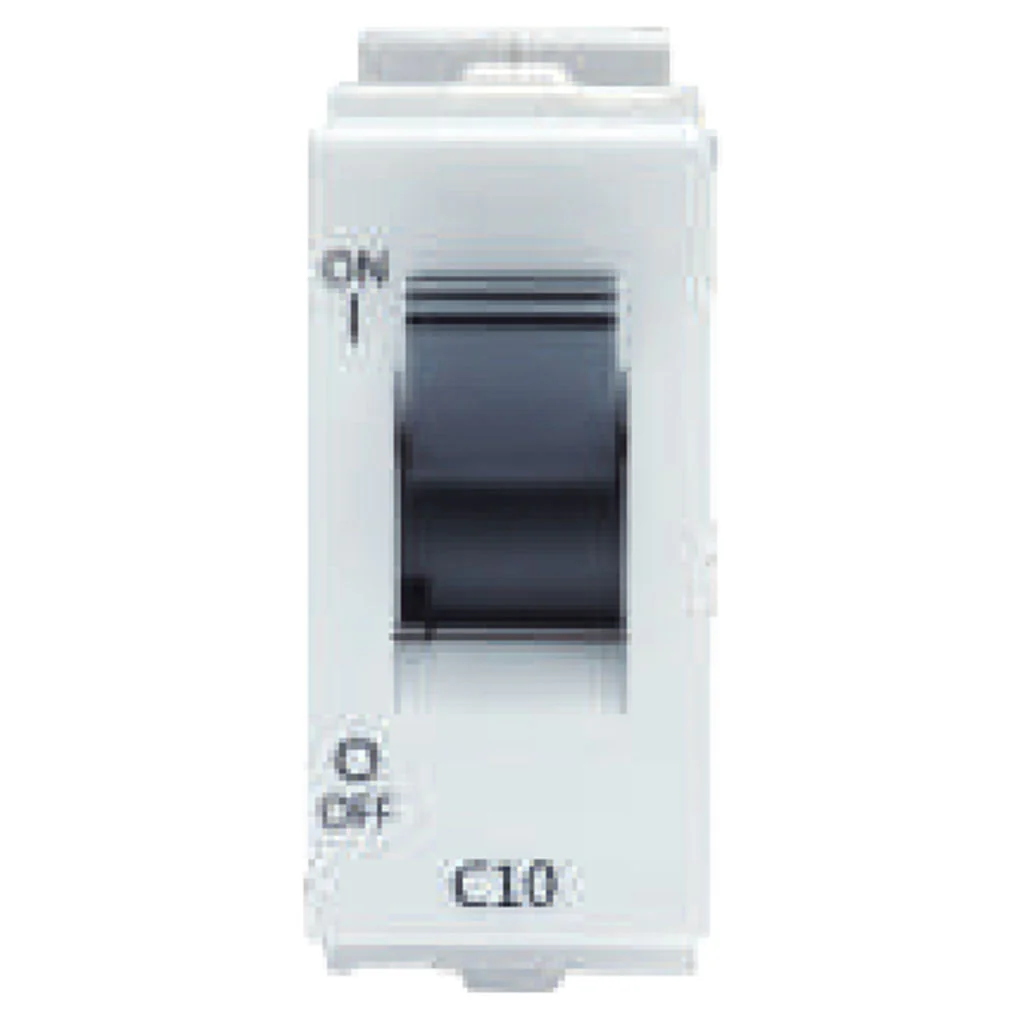 L&T [ Lauritz Knudsen ] enGem Single Pole Mini MCB 3 kA 1M White