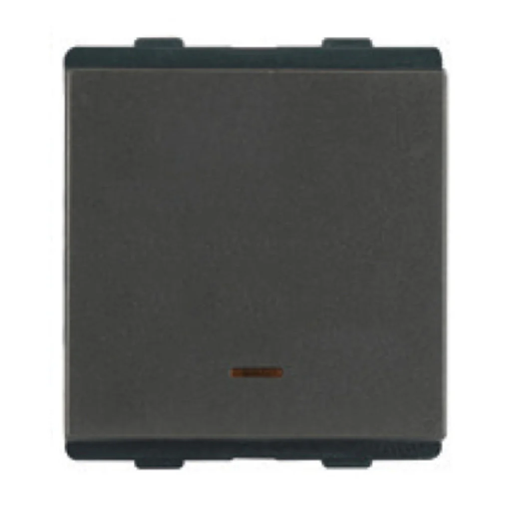 L&T [ Lauritz Knudsen ] Englaze 32A DP Switch With Indicator 2M Mountain Grey CB92402SM32