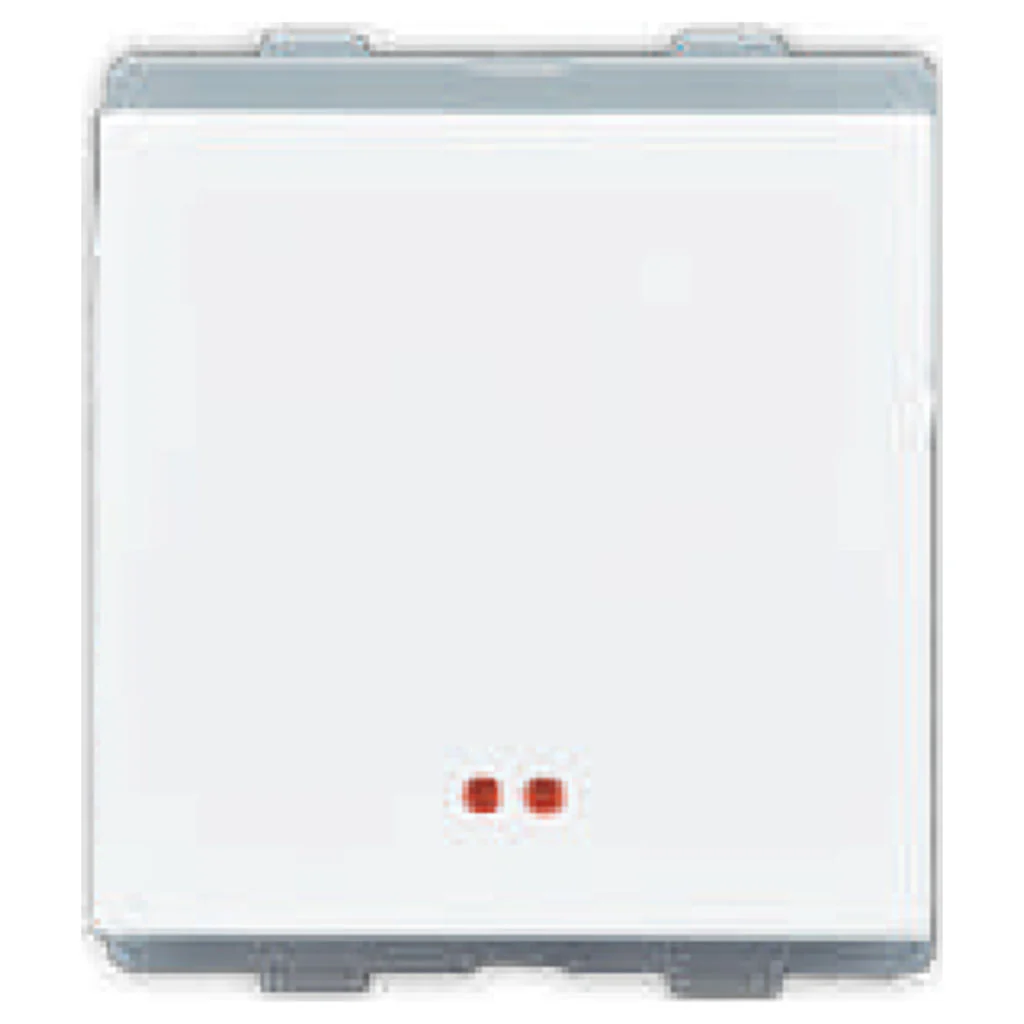 L&T [ Lauritz Knudsen ] Entice DP Switch With Indicator 20A 2M White CB91402SW20