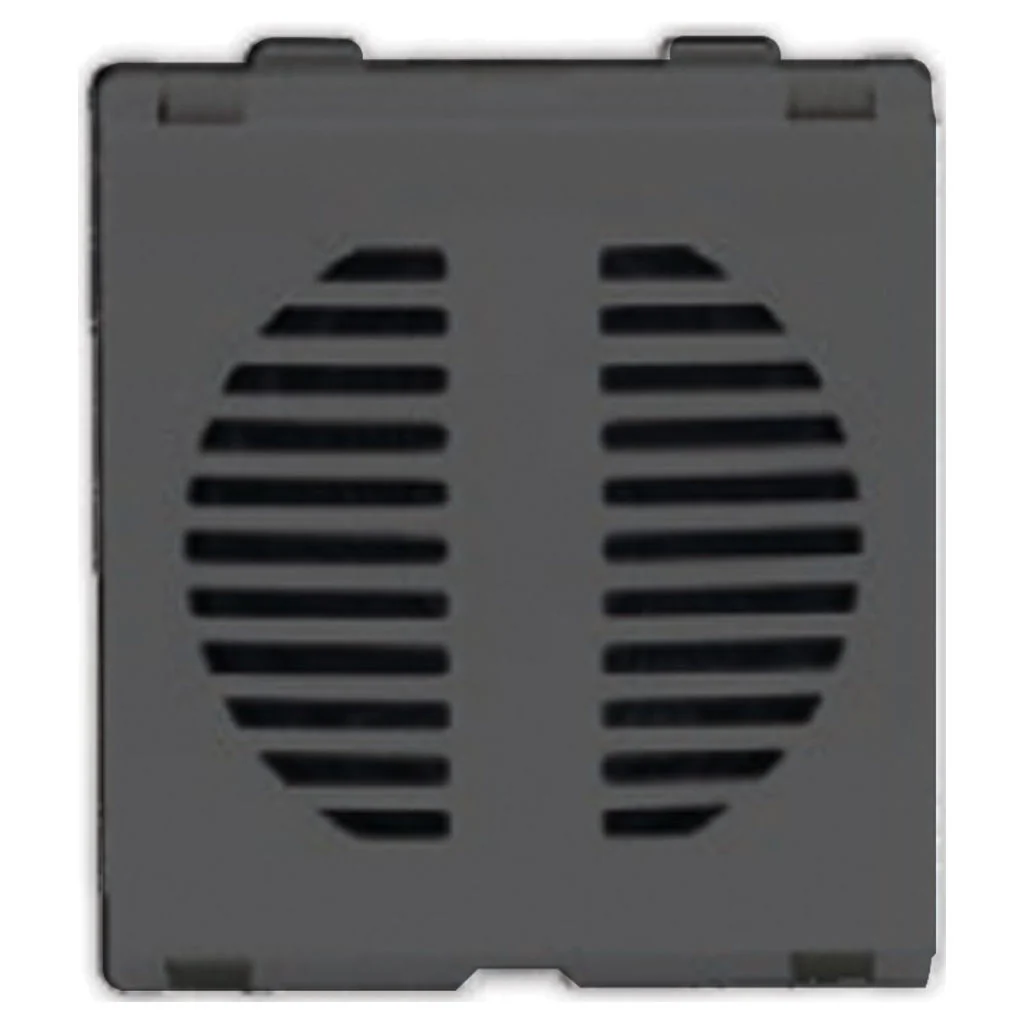 L&T [ Lauritz Knudsen ] Entice Electronic Ding Dong Bell 2M Charcoal Grey CB91402AG00