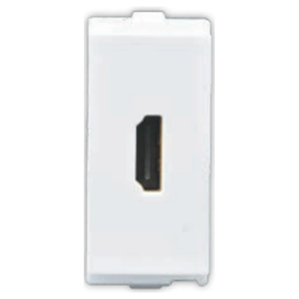 L&T [ Lauritz Knudsen ] Entice HDMI Connector 1M White CB91301TW00