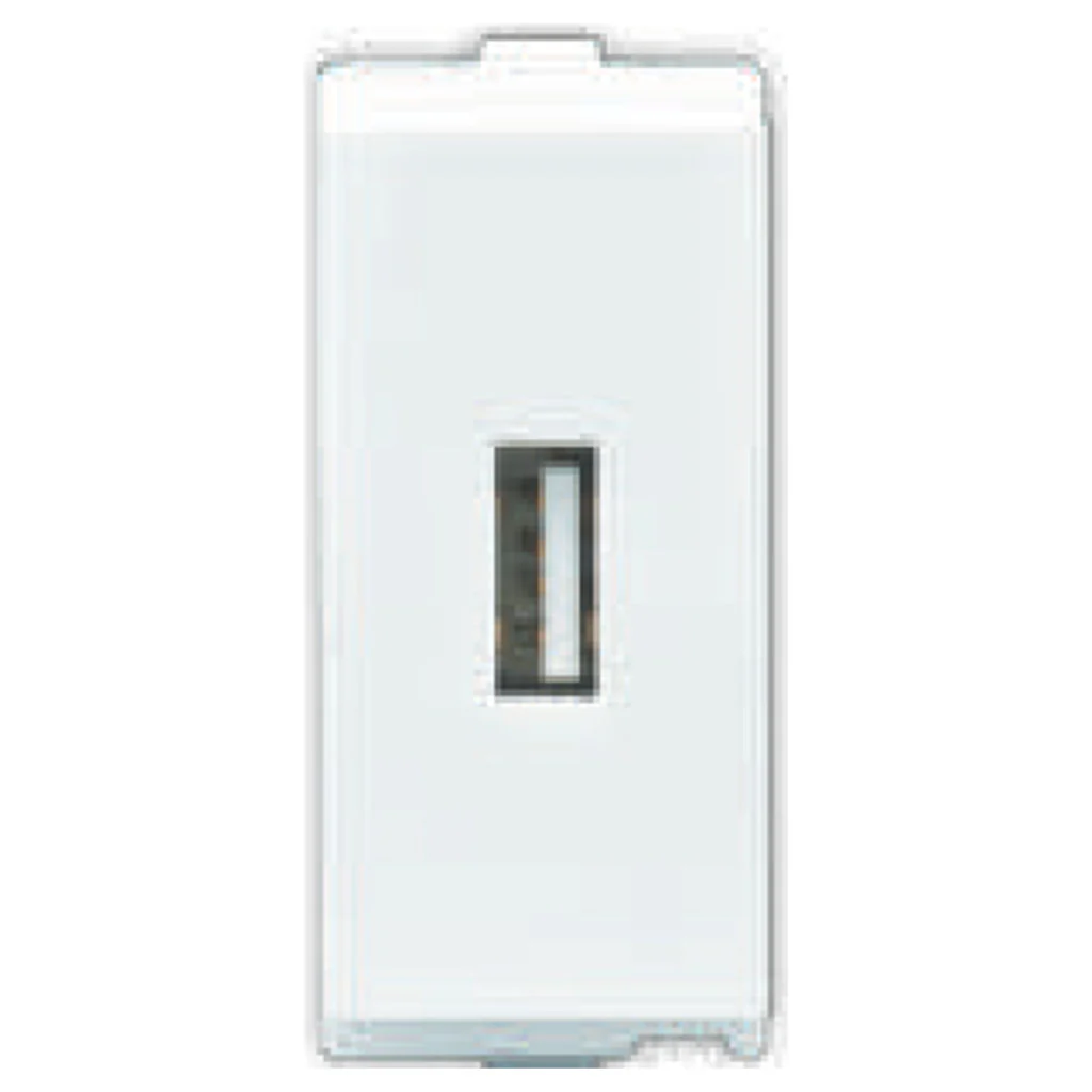 L&T [ Lauritz Knudsen ] Entice USB Connector 1M White CB91401TW00
