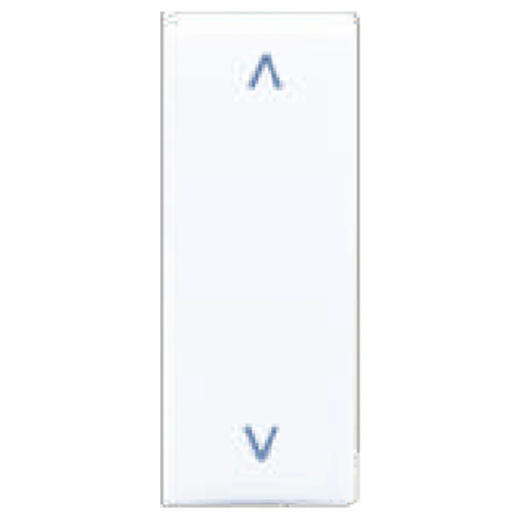 L&T [ Lauritz Knudsen ] Oris 16AX Two Way Switch Plain Knob 1M White OS16W16
