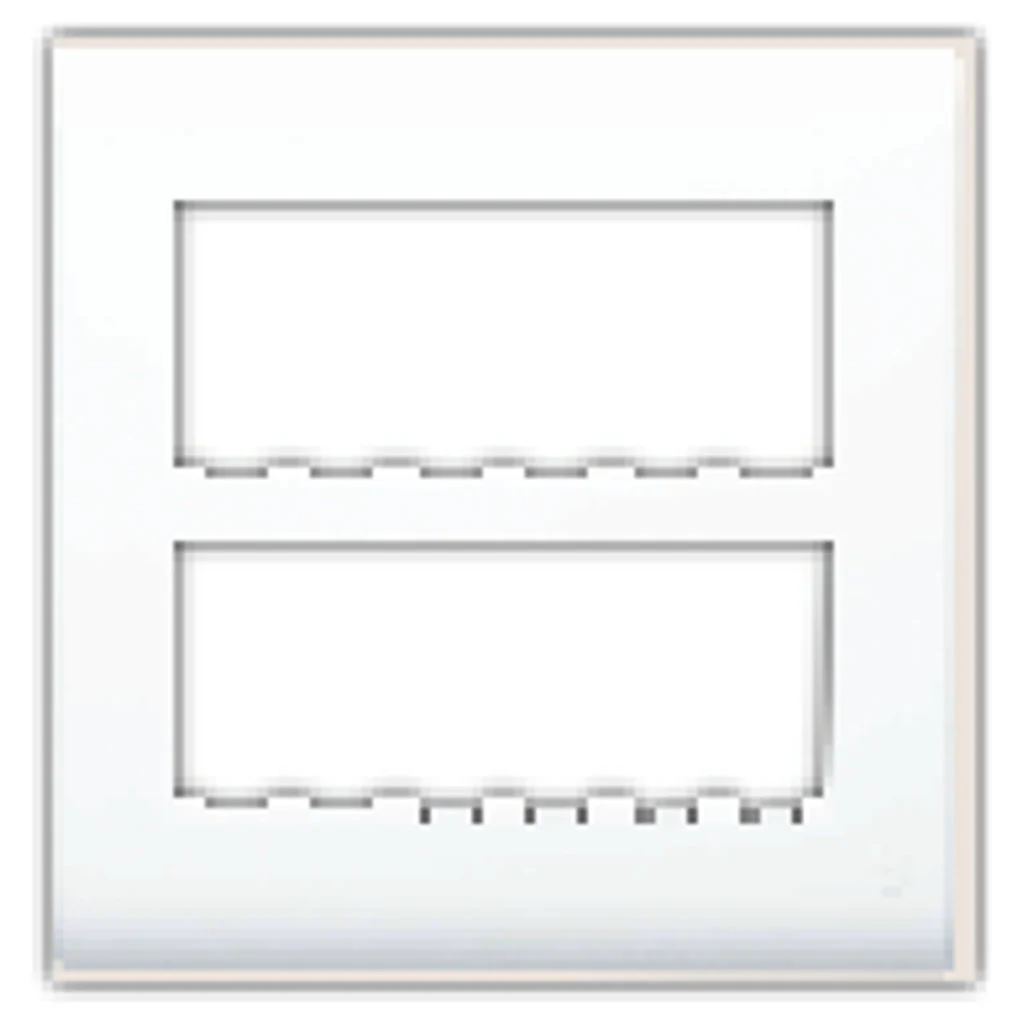 L&T [ Lauritz Knudsen ] Oris Cover Plates With Grid Frame Face Plate 1-24Modules - Image 8