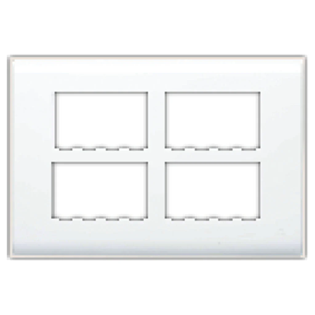 L&T [ Lauritz Knudsen ] Oris Cover Plates With Grid Frame Face Plate 1-24Modules - Image 9