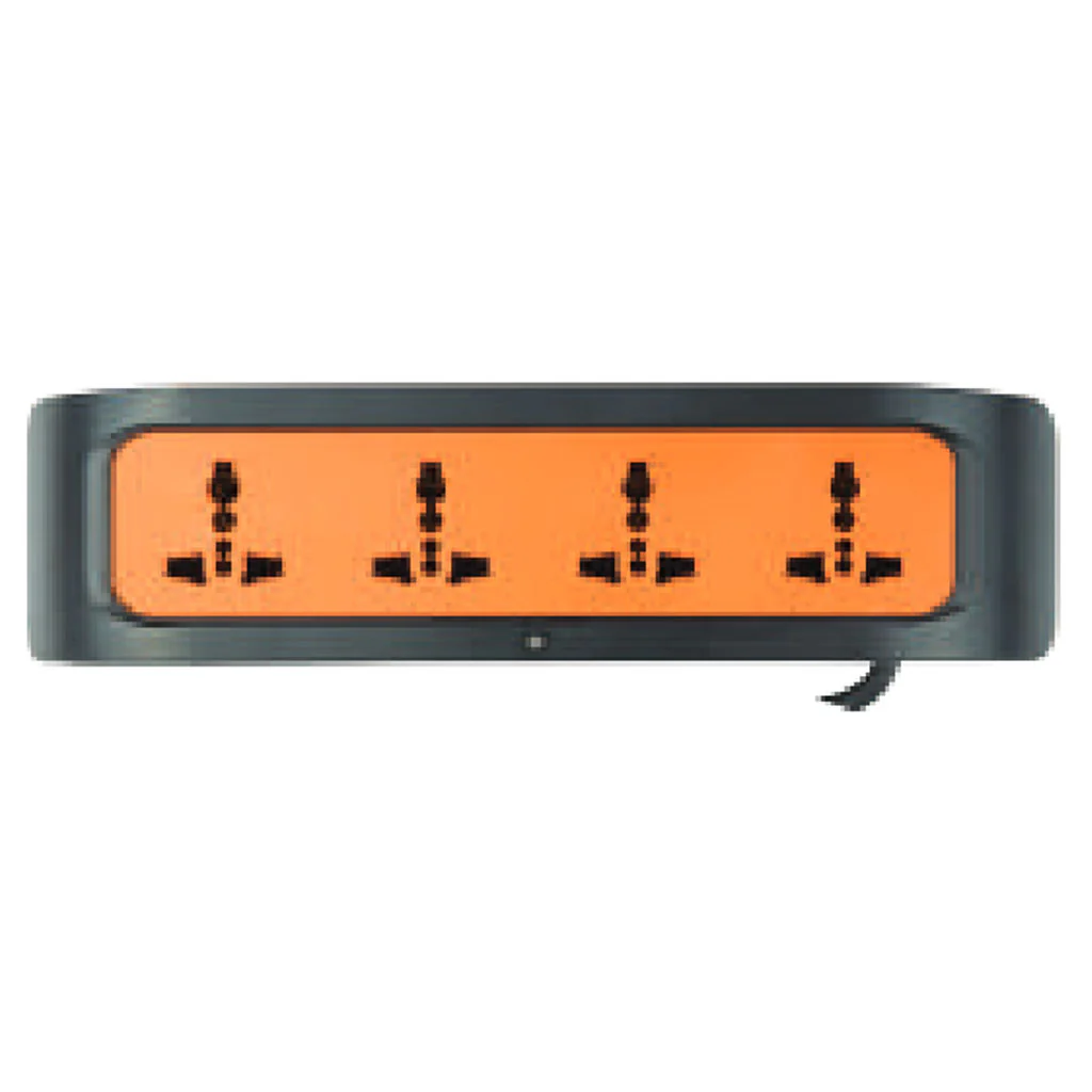 L&T [ Lauritz Knudsen ] Oris Spike Guard 1.5 Mtr Cord 4-Way CB93300AB06
