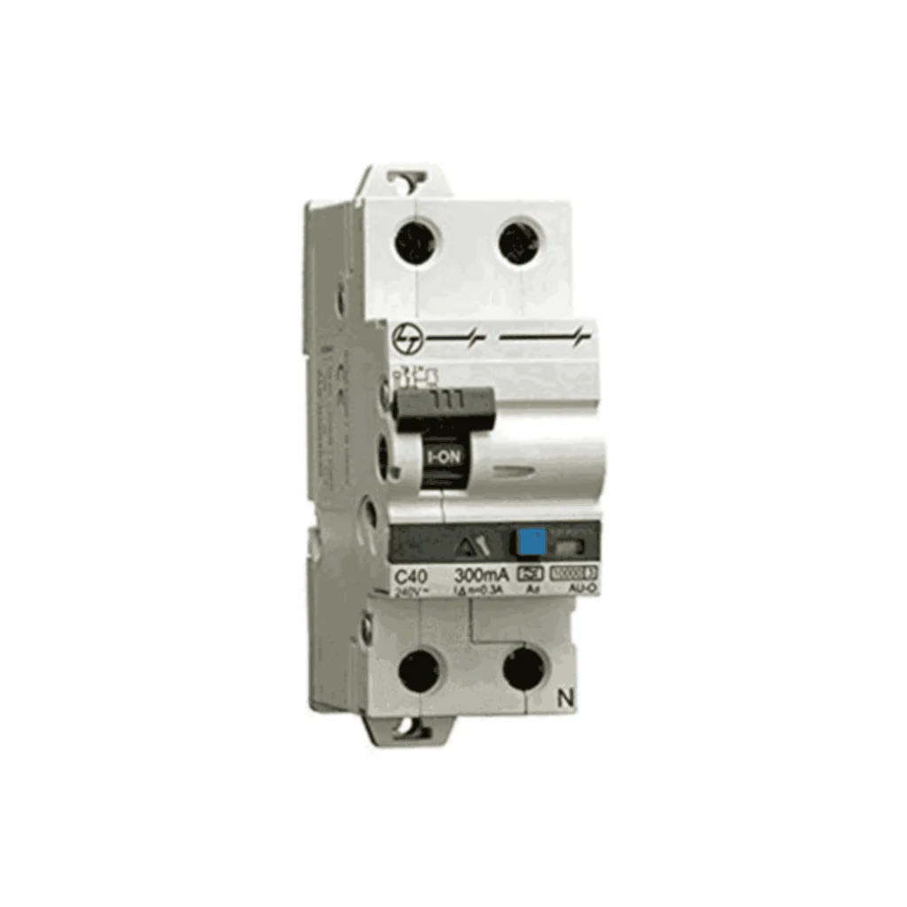 L&T [ Lauritz Knudsen ] RCBO AC Type Double Pole 6A 2Module
