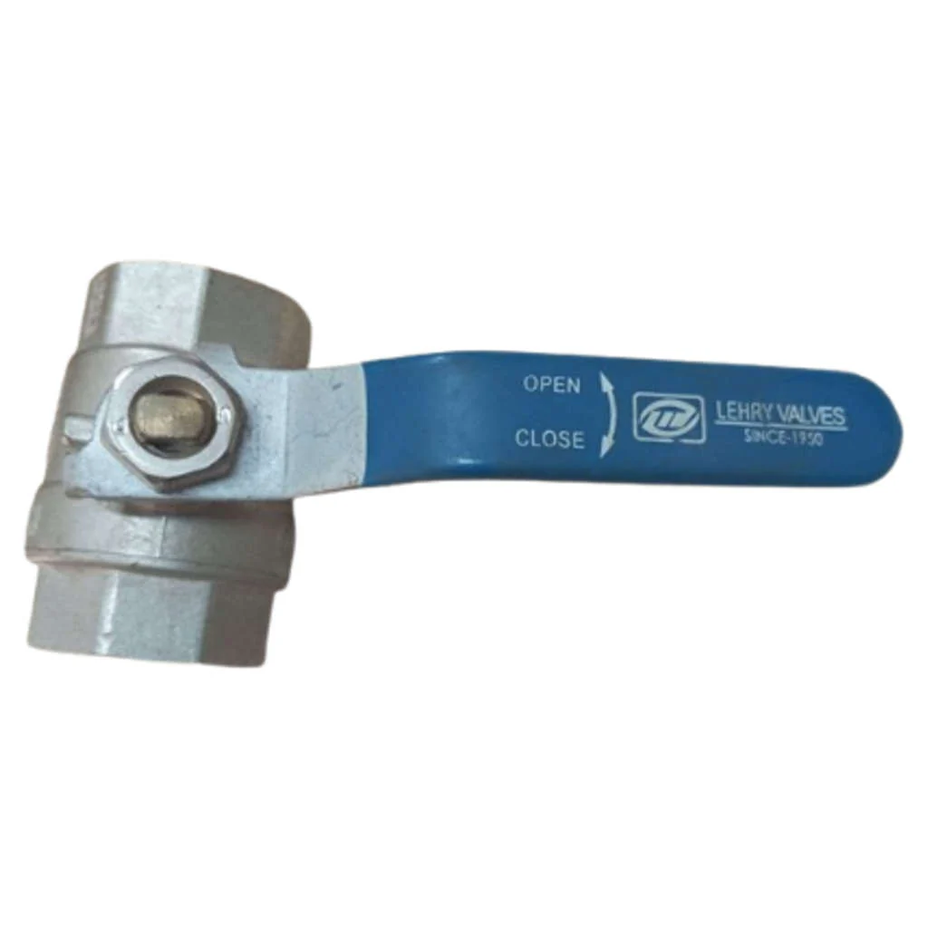 Leader Screwed End Ball Valve 1 Inch End Lever - Image 4