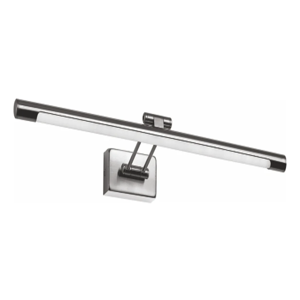 Ledlum LED Indoor Mirror Light Titable Straight Silver 5W LLT-012