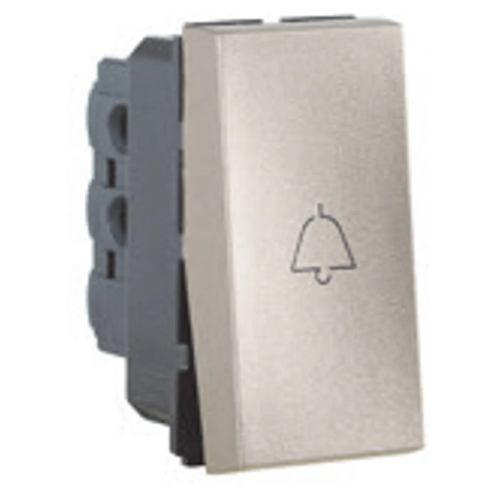 Legrand Arteor Bell Push Switch SP 1Way 1M 6A Champagne 5748 23