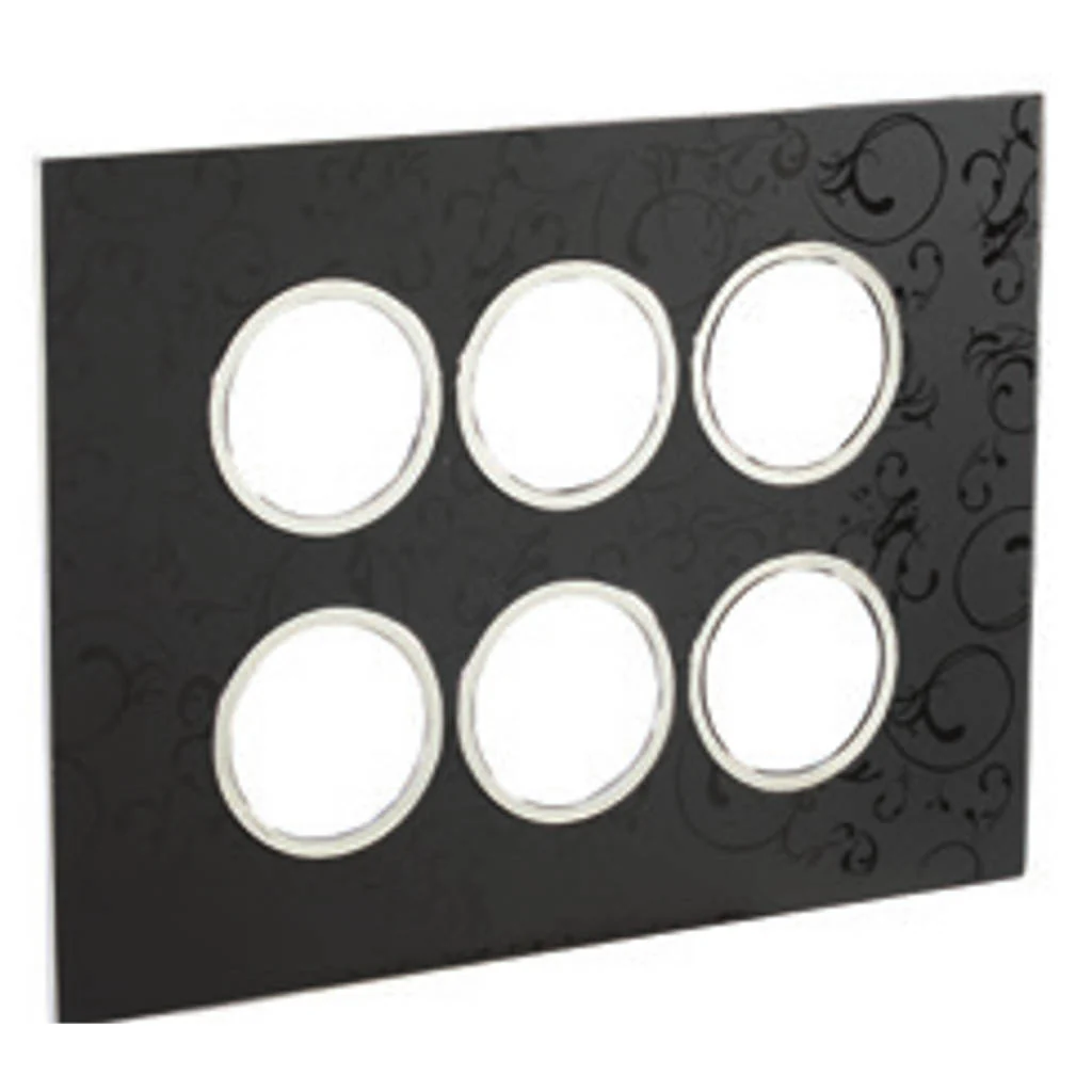 Legrand Arteor Cover Plates With Overmoulded Frame Dark Baroque - Image 2