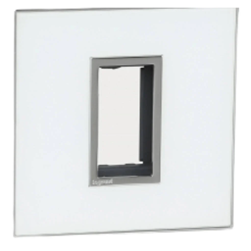 Legrand Arteor Cover Plates With Overmoulded Frame Mirror White