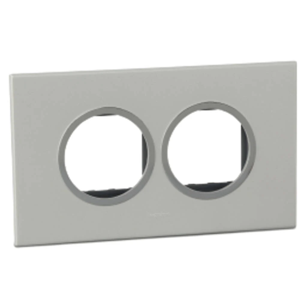 Legrand Arteor Cover Plates With Overmoulded Frame Pearl Aluminium - Image 3