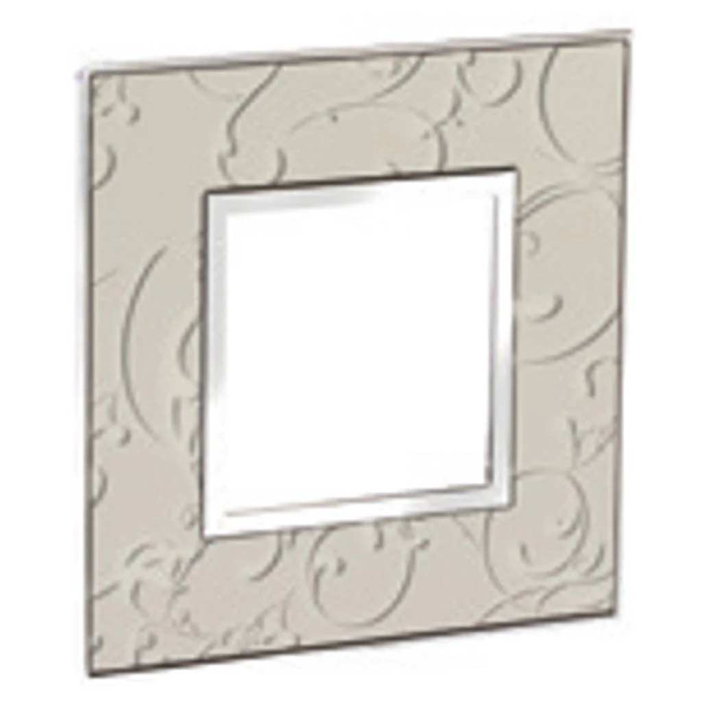 Legrand Arteor Cover Plates With Overmoulded Frame Silver Baroque