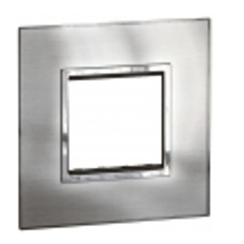 Legrand Arteor Cover Plates With Overmoulded Frame Stainless steel - Image 2