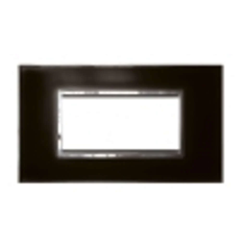 Legrand Arteor Mirror Black Cover Plates With Overmoulded Frame Mirror Black - Image 3