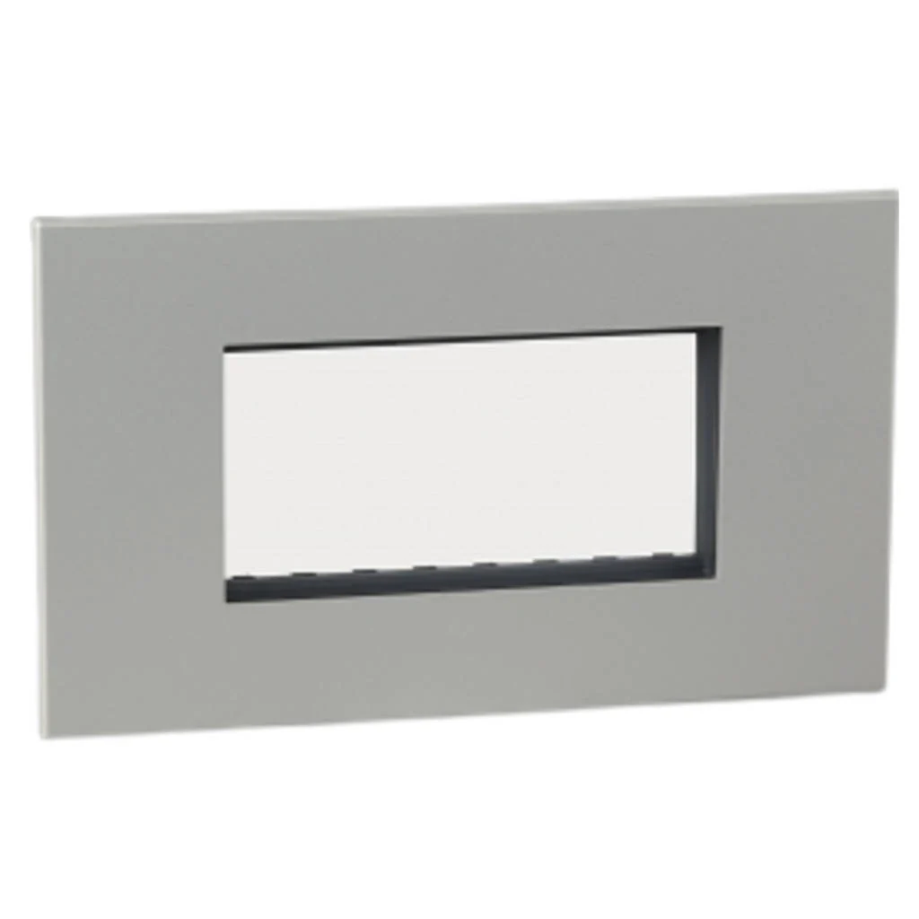 Legrand Arteor Pearl Aluminium Cover Plates With Overmoulded Frame Pearl Aluminium - Image 4