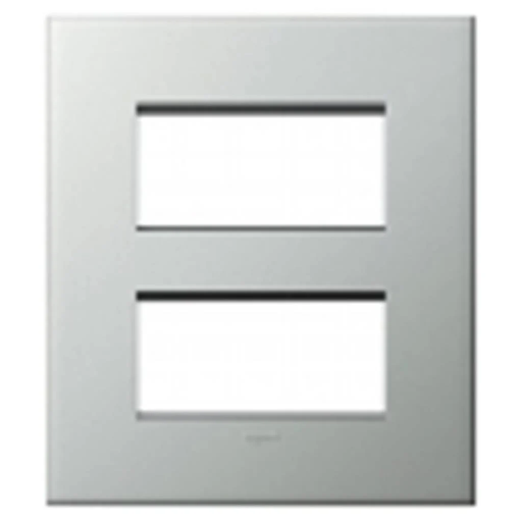 Legrand Arteor Pearl Aluminium Cover Plates With Overmoulded Frame Pearl Aluminium - Image 7