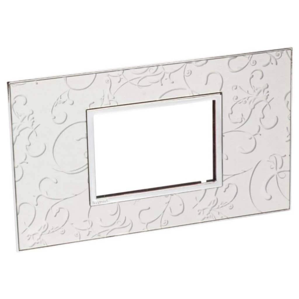 Legrand Arteor Plate For Shaver Socket 3M Silver Baroque 5758 61