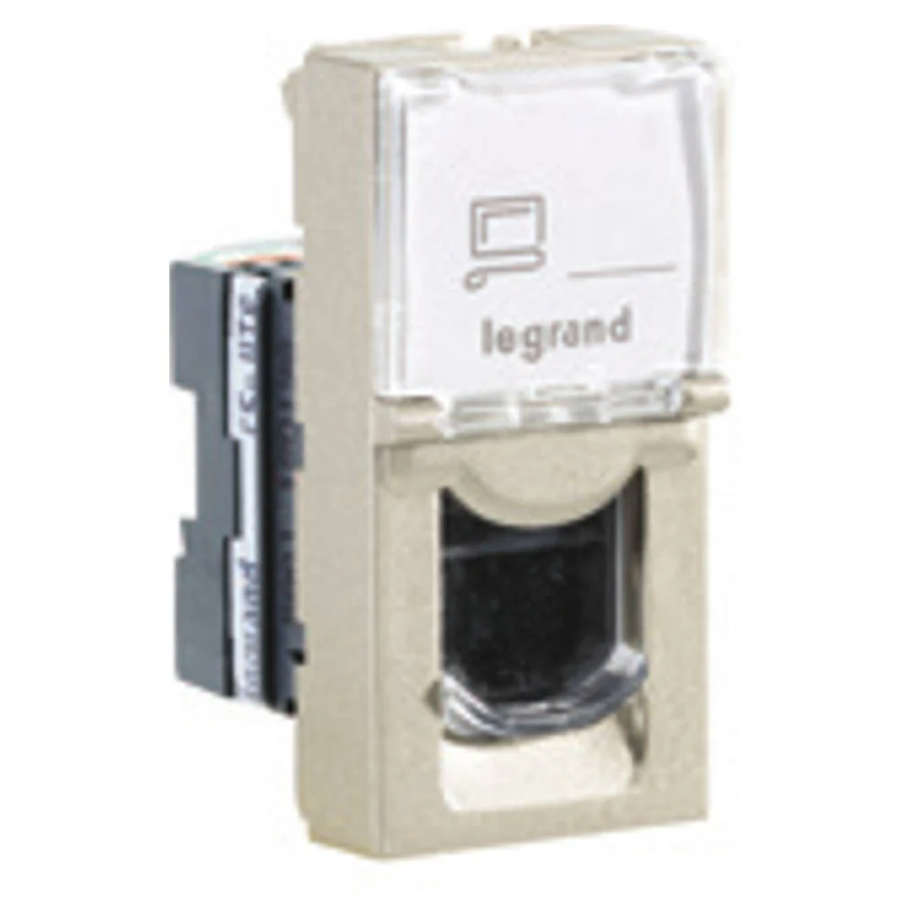 Legrand Arteor RJ45 Cat 5 UTP Information Socket 1M Champagne 5748 47