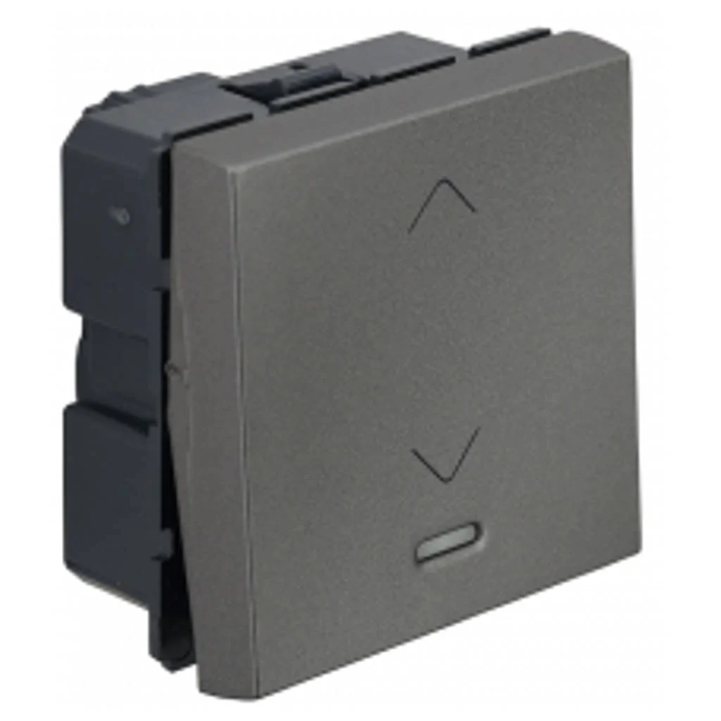 Legrand Arteor Switch With Indicator SP 2Way 2M 20A Magnesium 5725 42