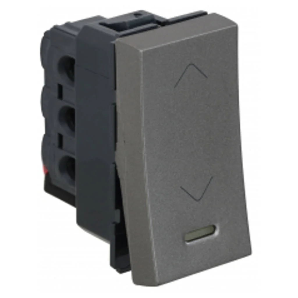 Legrand Arteor Switch With Indicator SP 2Way Middle 1M 20A Magnesium 5731 27