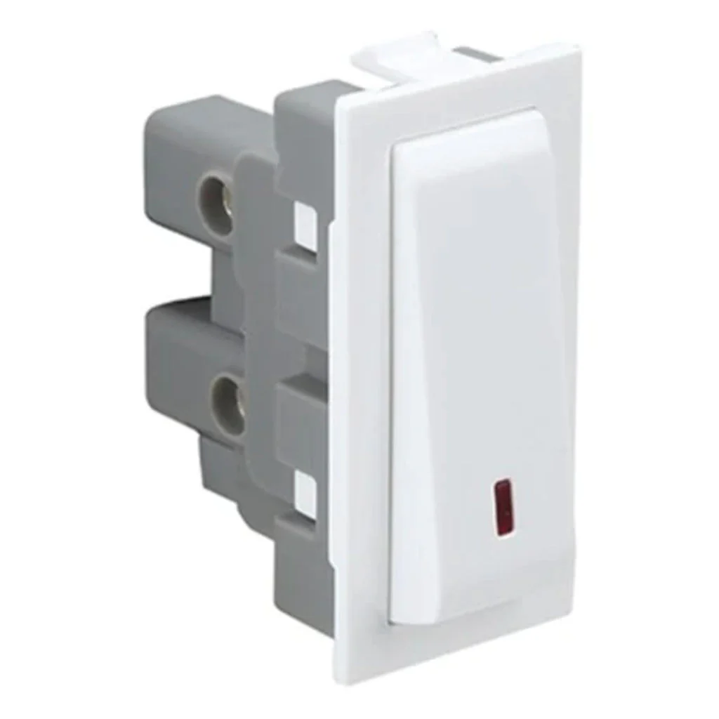 Legrand Britzy 25A SP switch With Indicator 1 Module 1 Way 6734 24 - Image 2