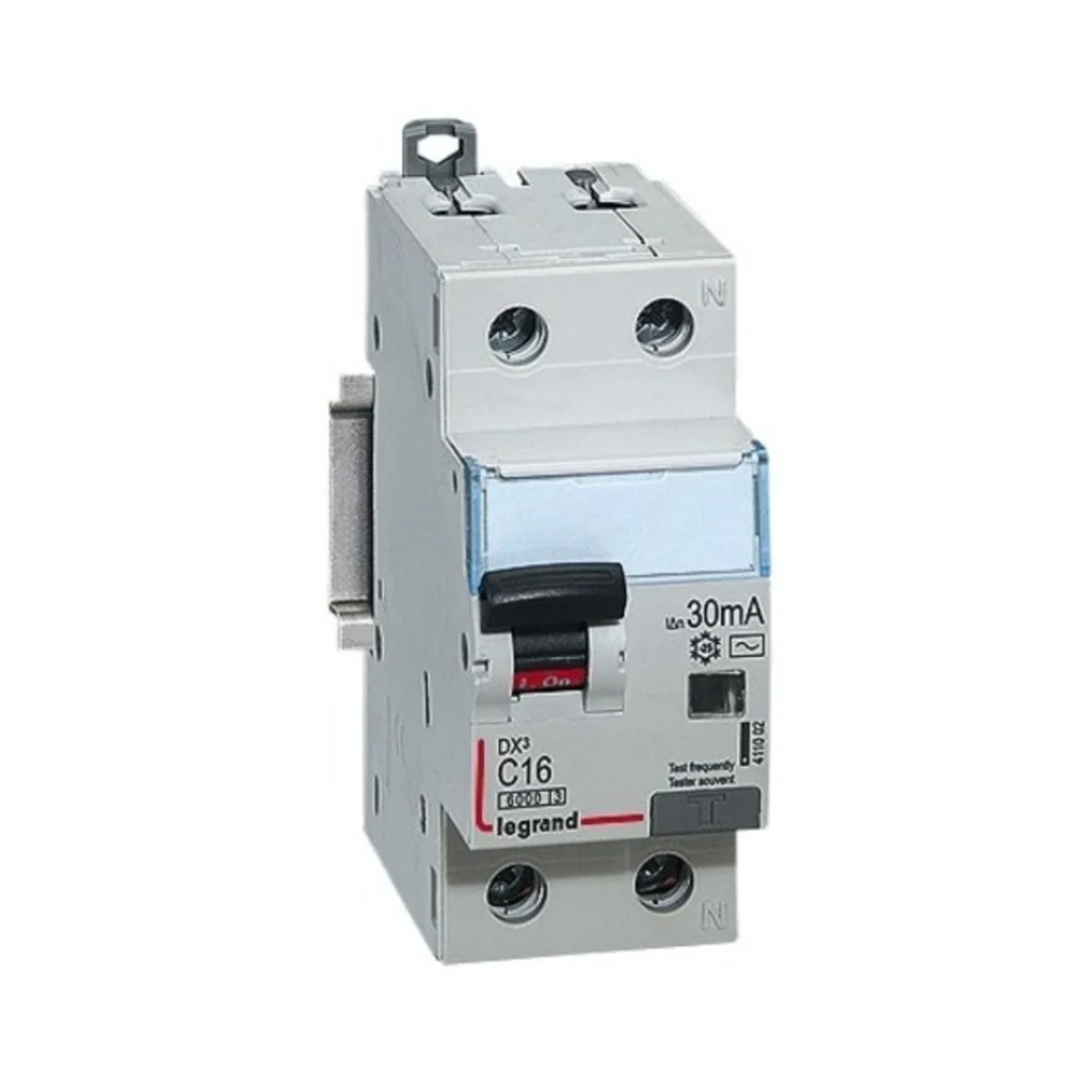 Legrand DX3 RCBO HPI Type Double Pole 240 V 25 A - 32 A