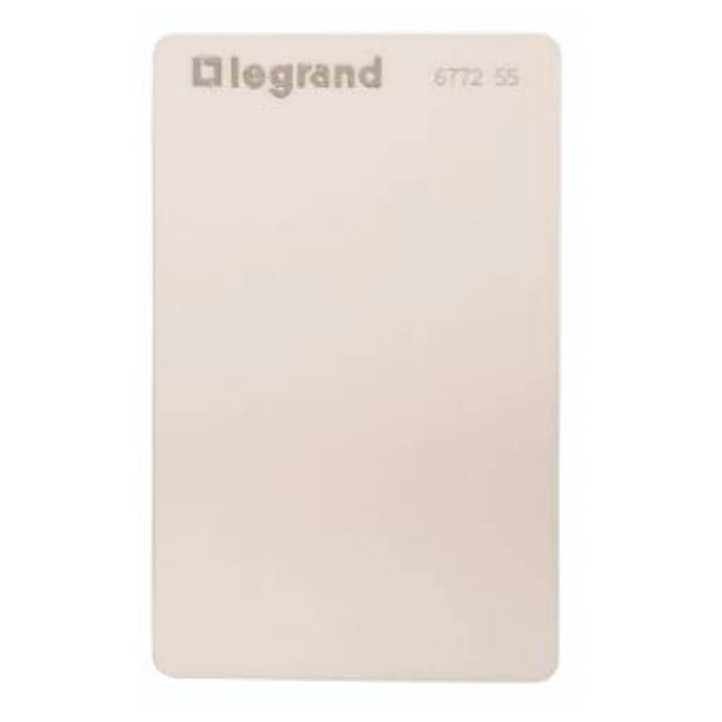Legrand Lyncus Credit Card Size Key Fob White 6772 55