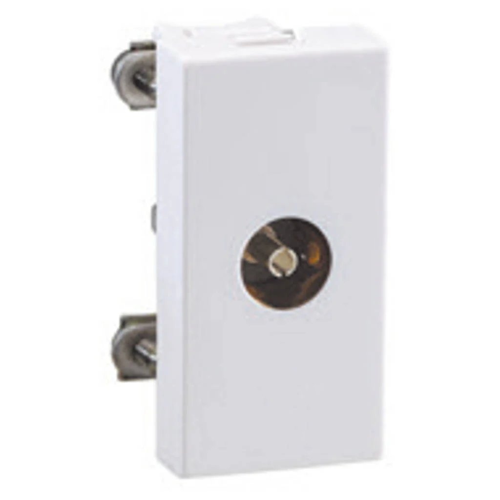 Legrand Lyncus TV Cozxial Socket 1 M White 6772 60