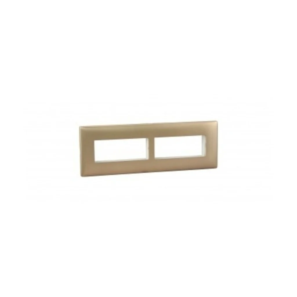 Legrand Mylinc Champagne Plate Horizontal 8 M 6763 75