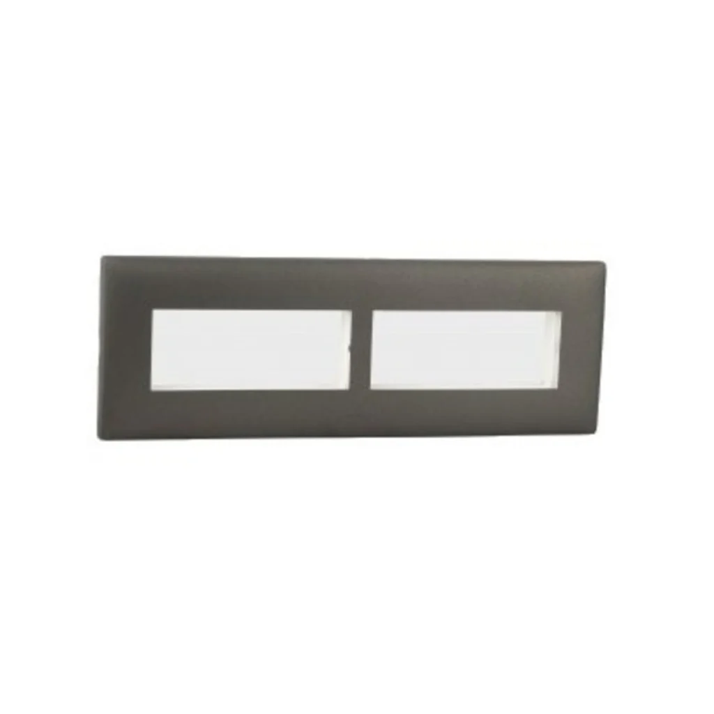 Legrand Mylinc Dark Bronze Plate Horizontal 8 M 6763 95