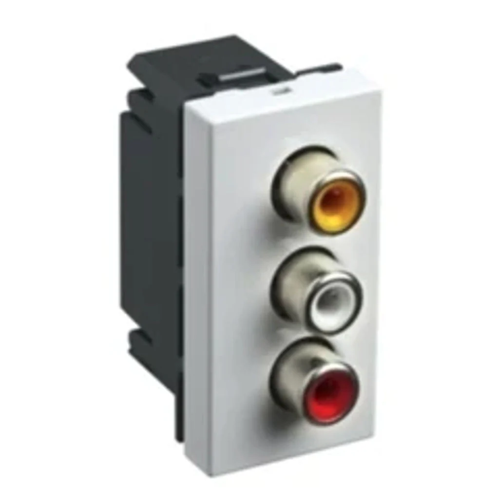 Legrand Myrius 3 X Female RCA 1 M 6730 57