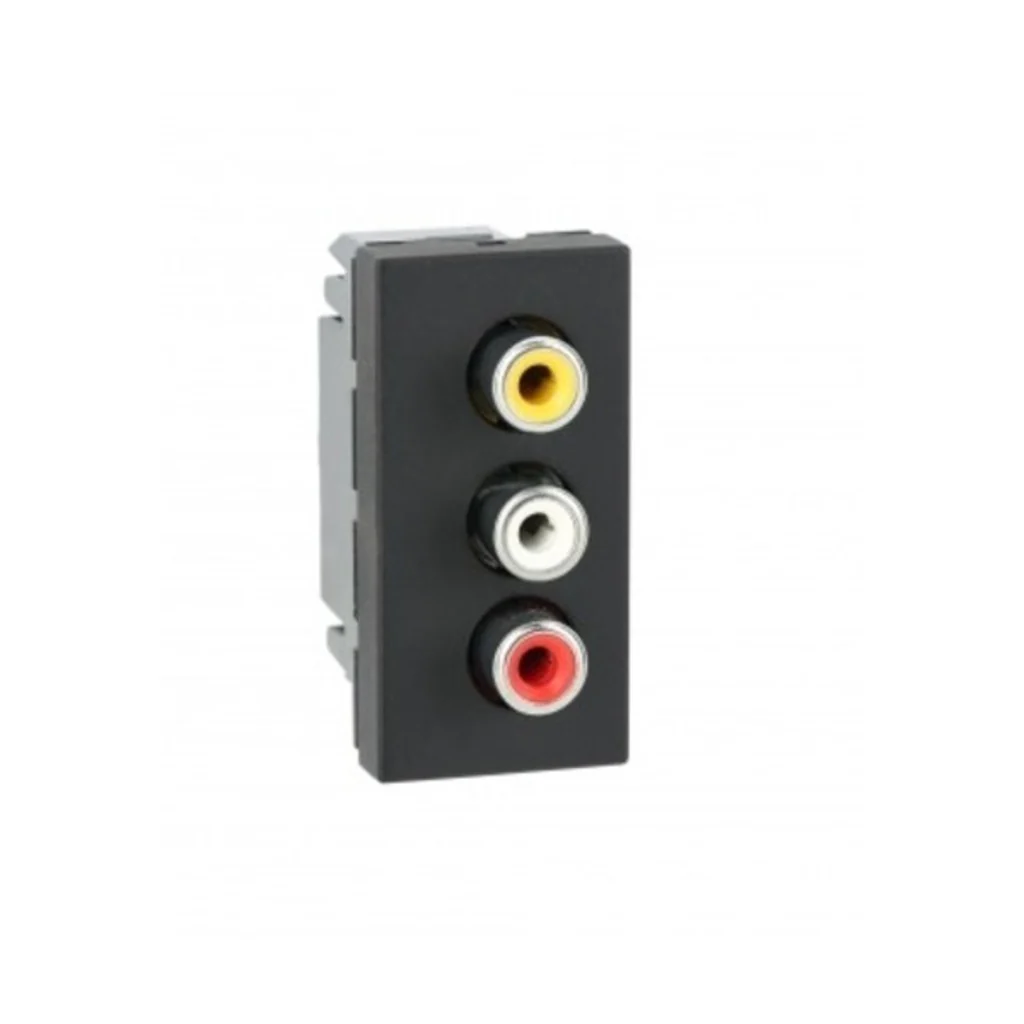 Legrand Myrius 3 X Female RCA 1 M 6731 57