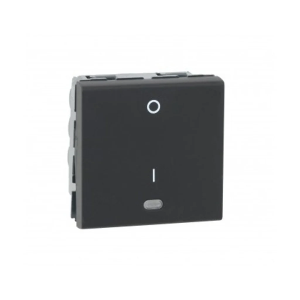 Legrand Myrius Dp Switch With Indicator 20 A 1 Way 2 M 6731 13