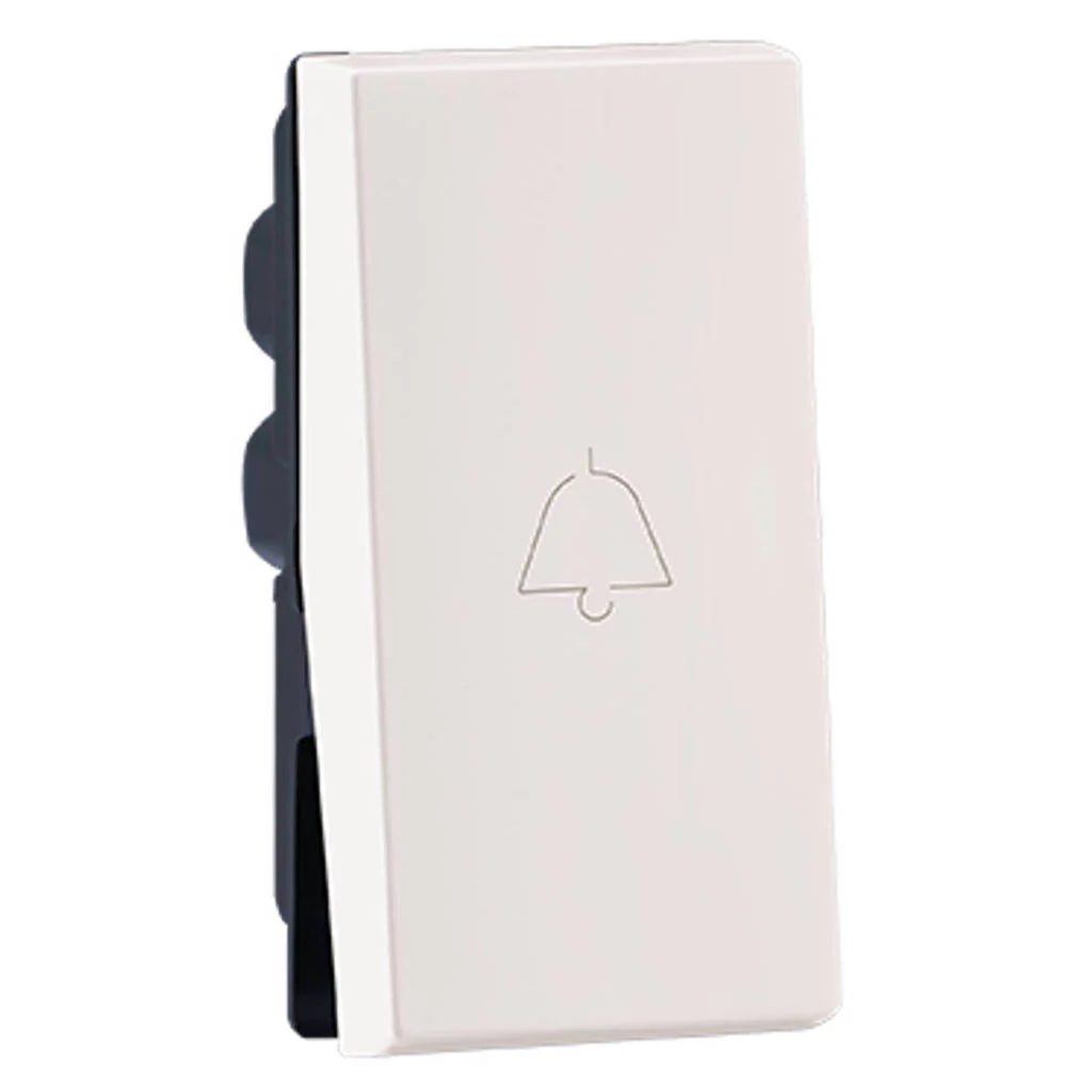 Legrand Myrius Nextgen Bell Push 1Way 1M 6A White 6792 20