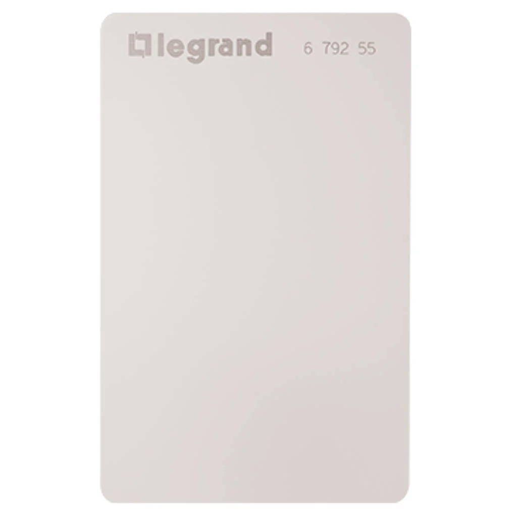 Legrand Myrius Nextgen Credit Card Size Key Fob 2M White 6792 55