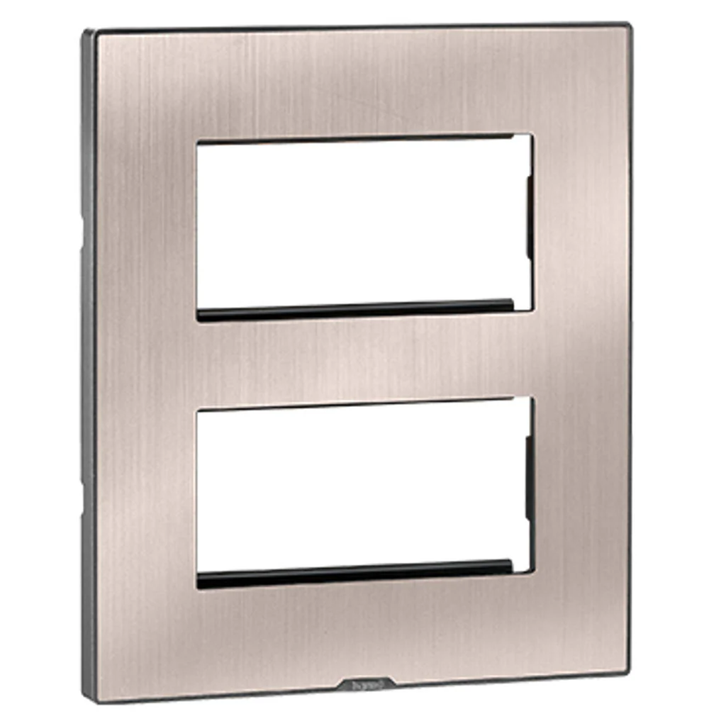 Legrand Myrius Nextgen Plate With Frame 2x4M Pearl Champagne 6795 69
