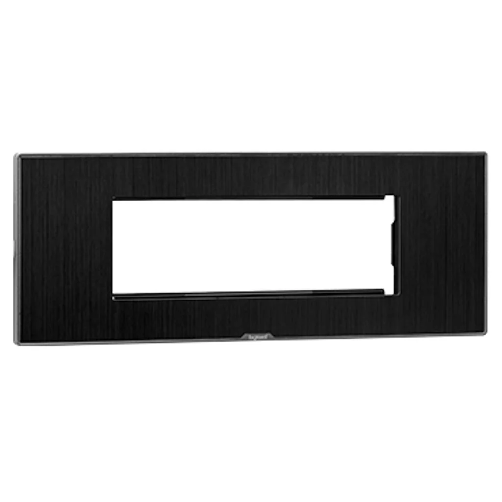 Legrand Myrius Nextgen Plate With Frame 6M Dark Fade 6796 06