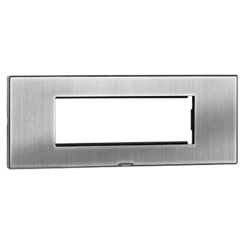 Legrand Myrius Nextgen Plate With Frame 6M Sonic Silver 6795 86