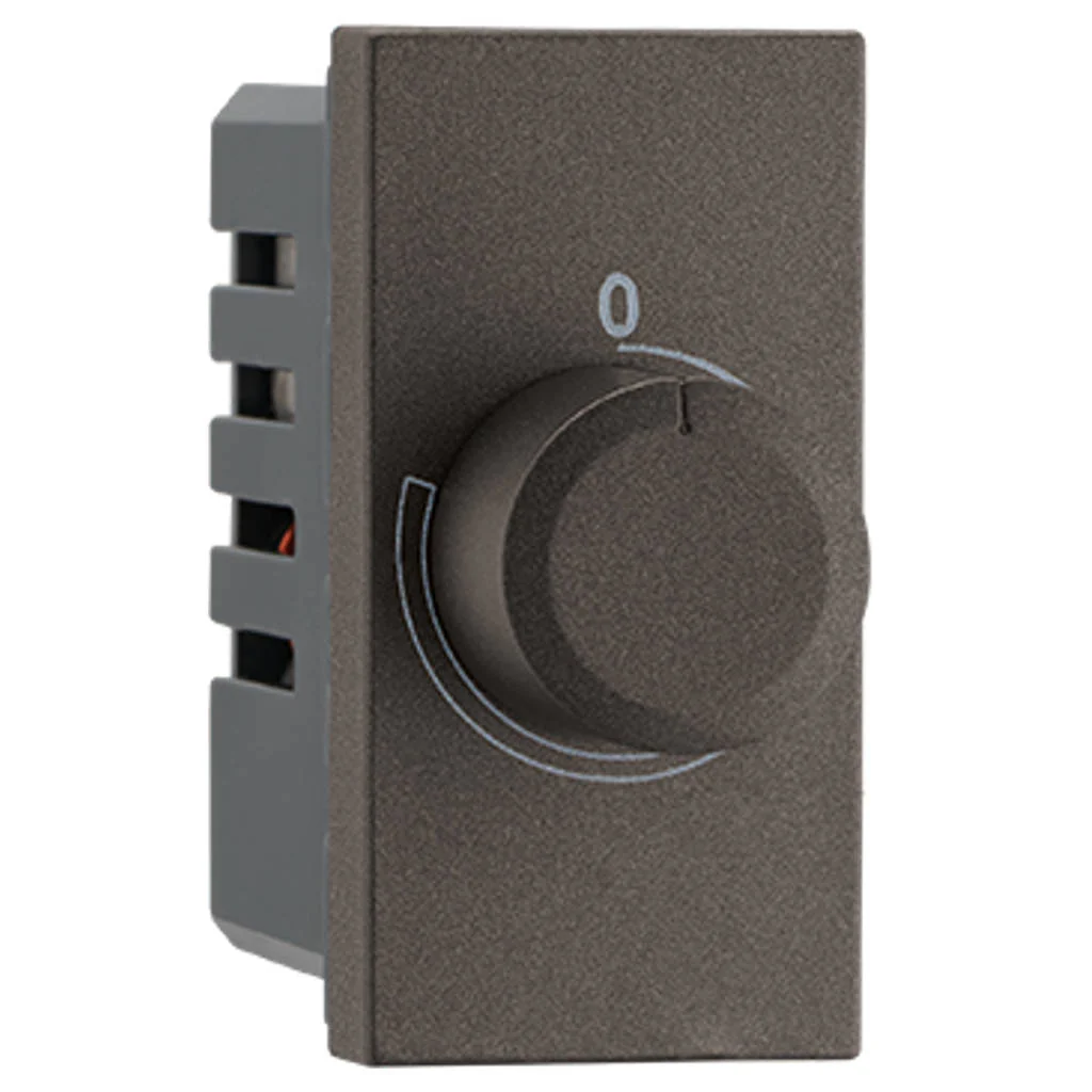 Legrand Myrius Nextgen Rotary Light Dimmer 400W 1M Charcoal Grey 6794 36
