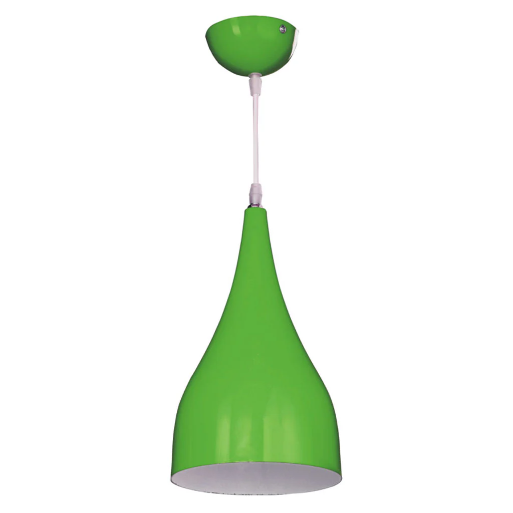 Luker Apollo E27 Holder Indoor Hanging Light Without 6W Green LHL209E27