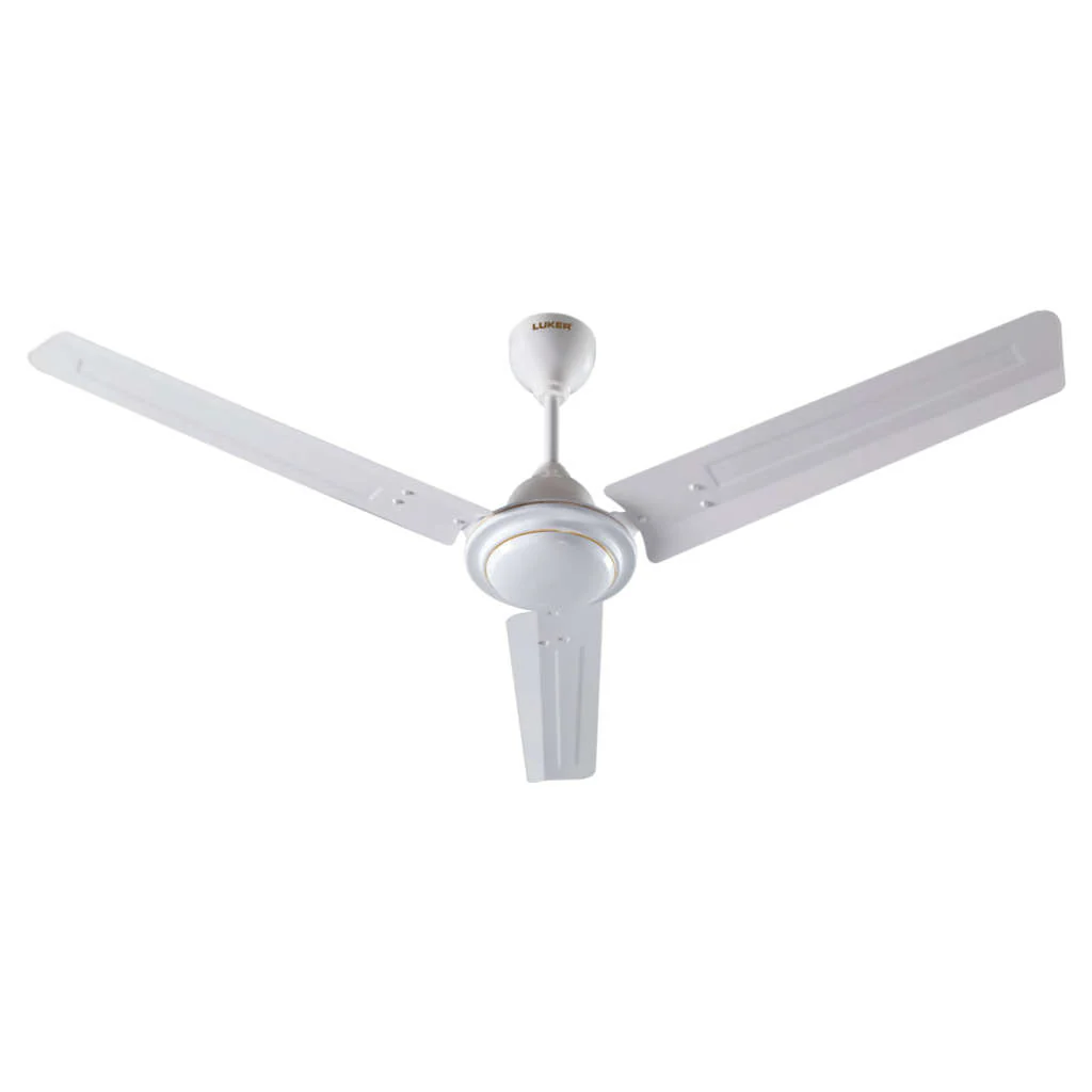 Luker Jaguar Plus Ceiling Fan 1200 mm White