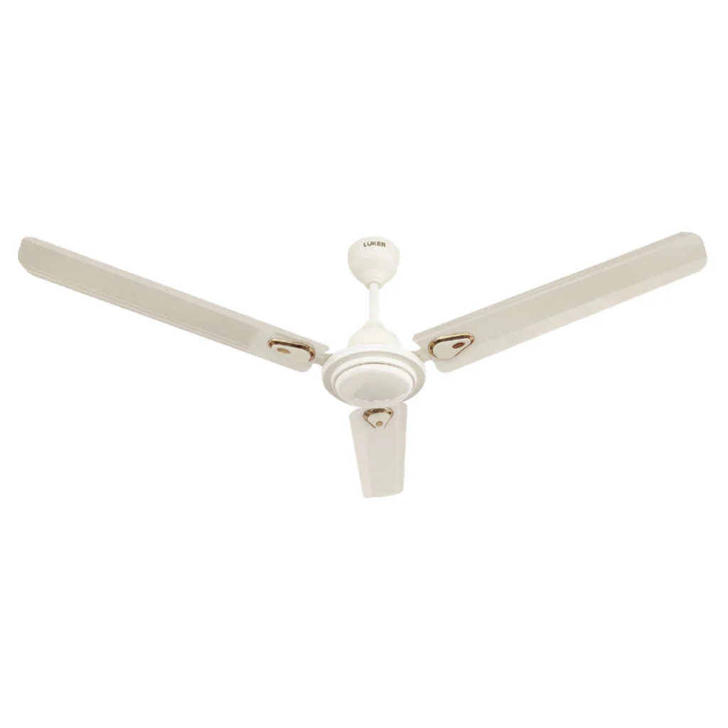 Luker Phonic Star Ceiling Fan 1200 mm White