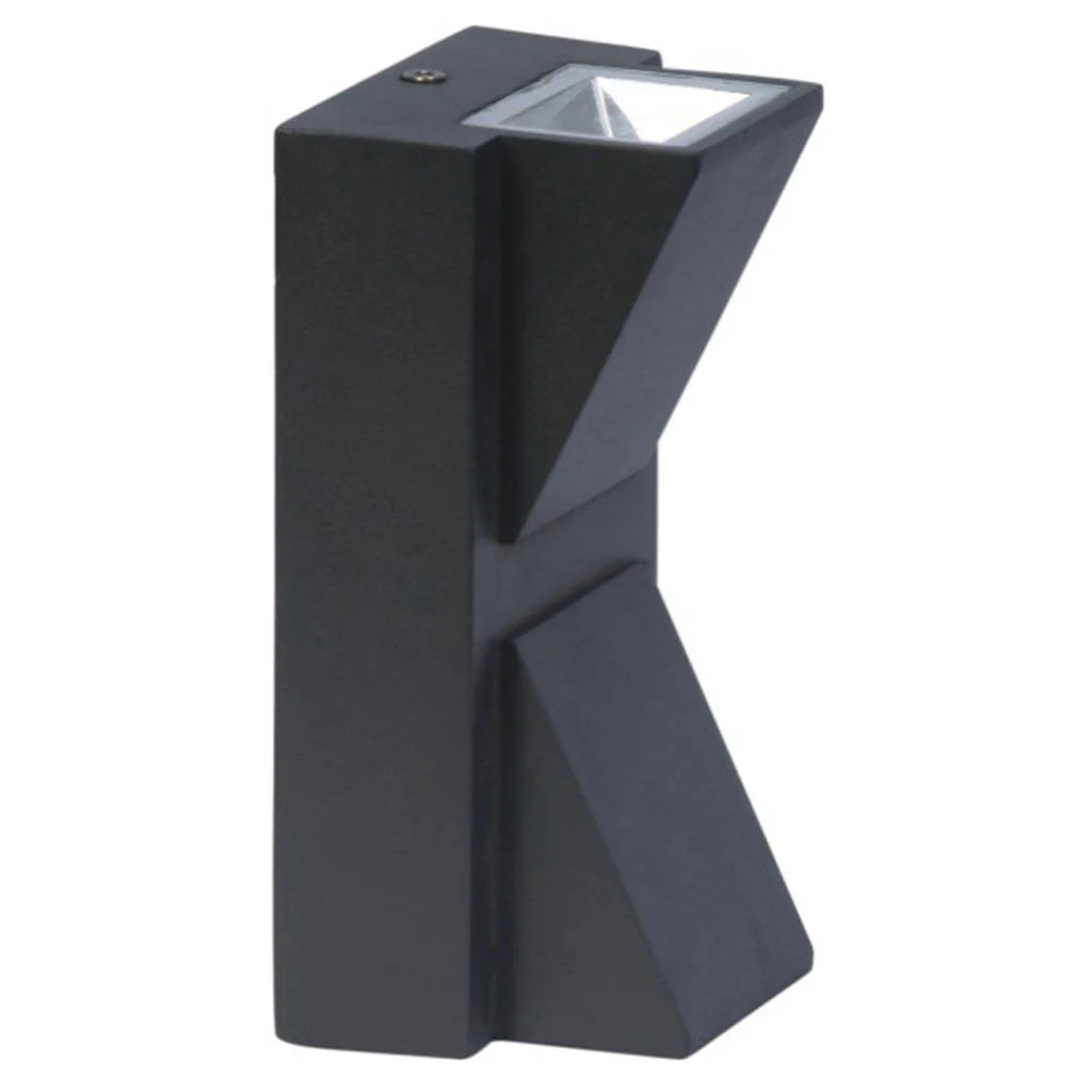 Luker Plutus Outdoor Wall Light 2x3W LODARCD-6D