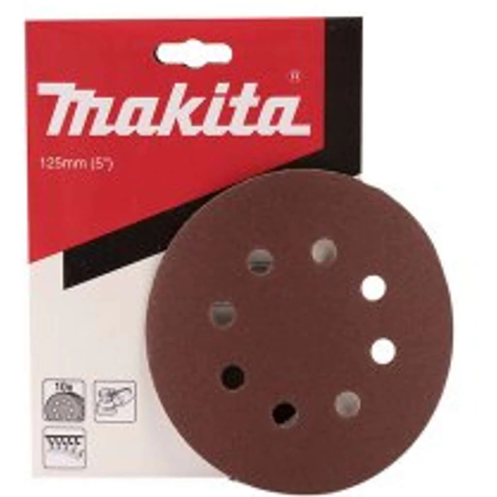 Makita Abrasive Disc 5Inches 125mm 10Pcs Set