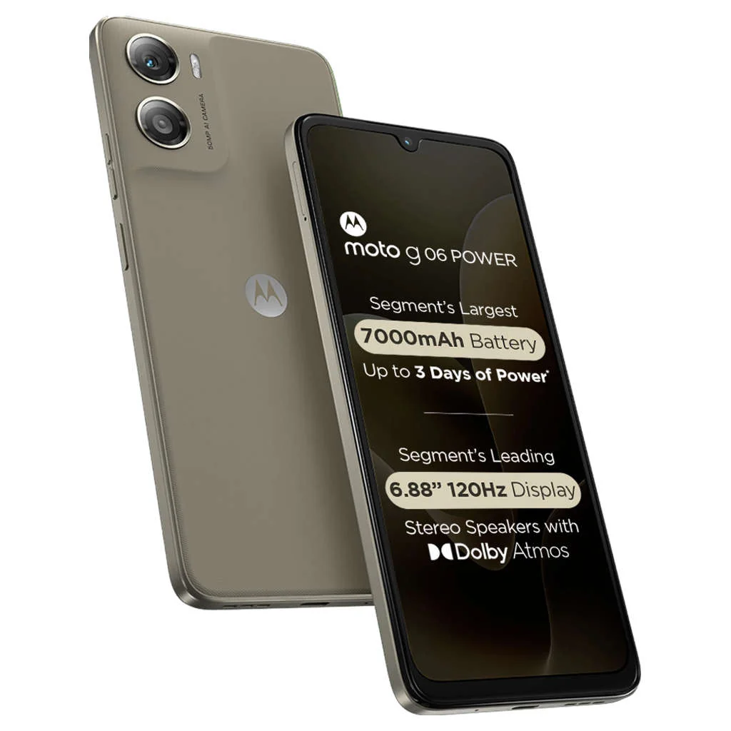 Motorola g06 Power Smartphone 4GB RAM 64GB Storage Pantone Laurel Oak - Image 2