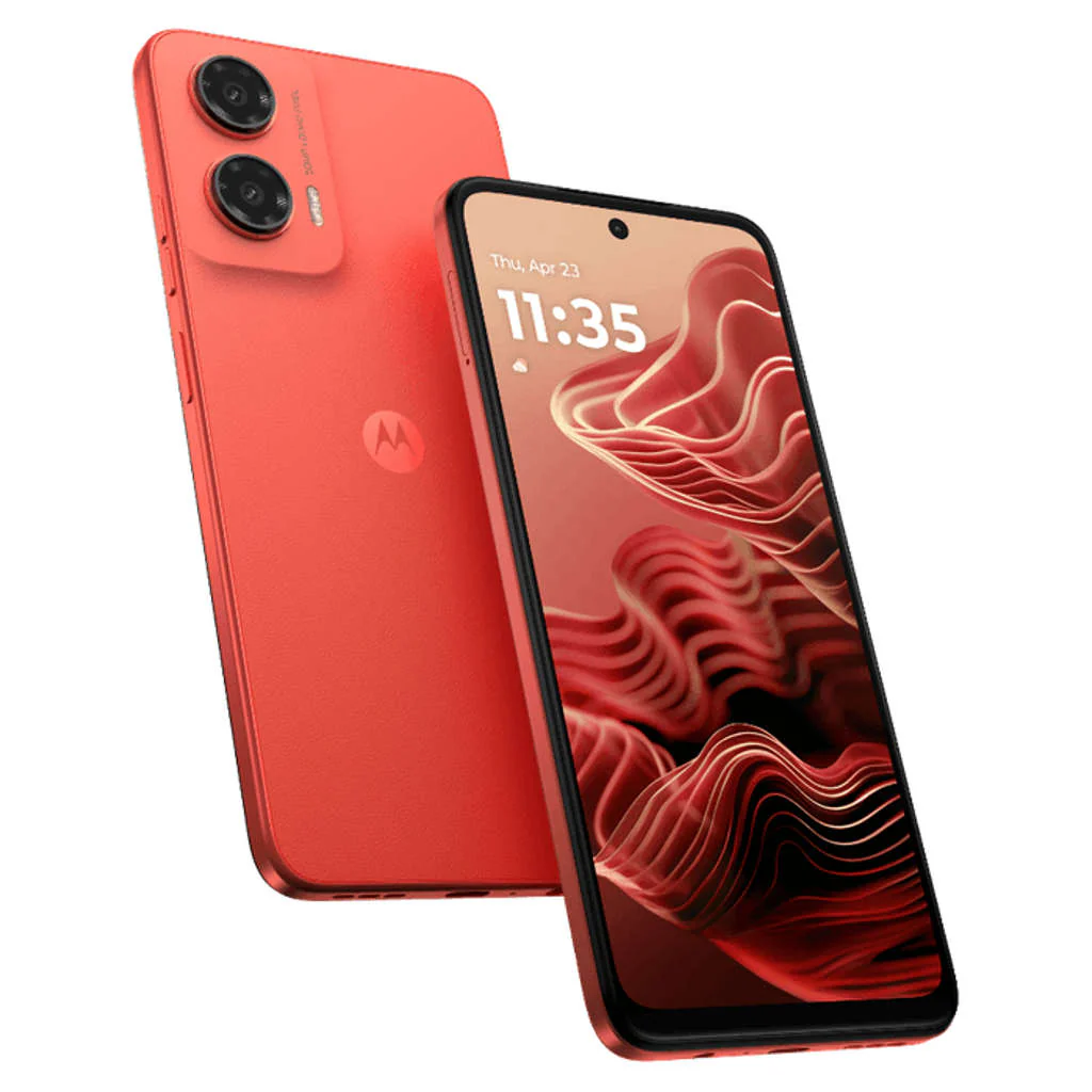 Motorola g35 5G Smartphone 8GB RAM 128GB Storage Guava Red