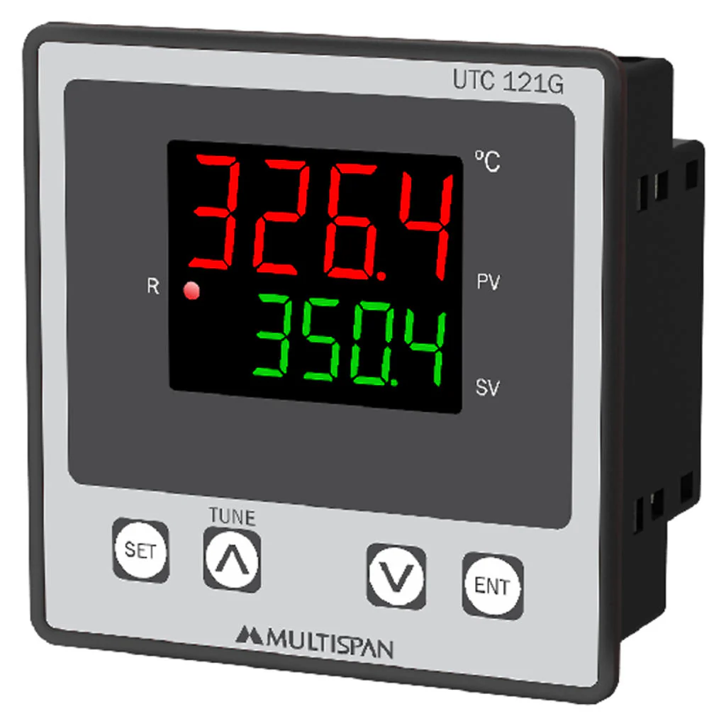 Multispan Temperature Controller Double Display 4 Digit UTC-121 G